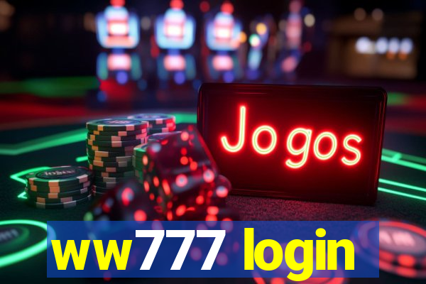 ww777 login